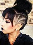 95 Bold Shaved Hairstyles For Women Half shaved hair, Underc